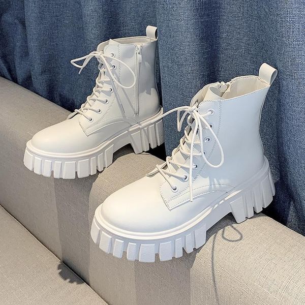 boots punk gothic combat women platform white 2021 lace up black pu leather chunky ankle female designer
boots punk gothic combat women platform white 2021 lace up black pu leather chunky ankle female designer