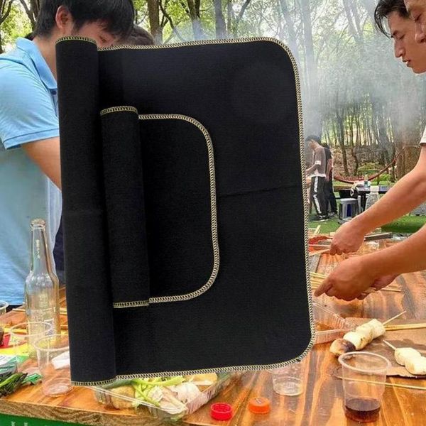 outdoor pads 2pcs carbon fiber blanket flame retardant anti-heat insulation pad camping fireproof mat heat-proof for barbecue
outdoor pads 2pcs carbon fiber blanket flame retardant anti-heat insulation pad camping fireproof mat heat-proof for barbecue
