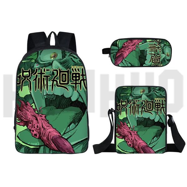 backpack mochila 3pcs/set jujutsu kaisen men canvas zipper rucksacks notebook shoulder bag schoolbag pencilcase women travelbags
backpack mochila 3pcs/set jujutsu kaisen men canvas zipper rucksacks notebook shoulder bag schoolbag pencilcase women travelbags