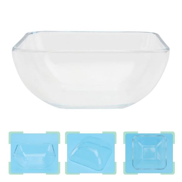1pc kitchen fruit bowl salad glass household glassware bowls