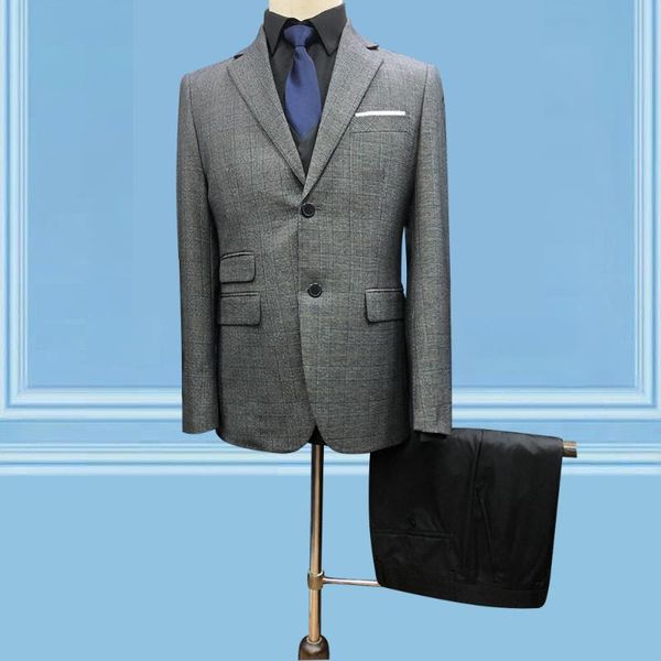 men's suits & blazers arrival for men wedding high-end design plaid male tailor-made dress double pocket business casual blazer, White;black
men's suits & blazers arrival for men wedding high-end design plaid male tailor-made dress double pocket business casual blazer, White;black