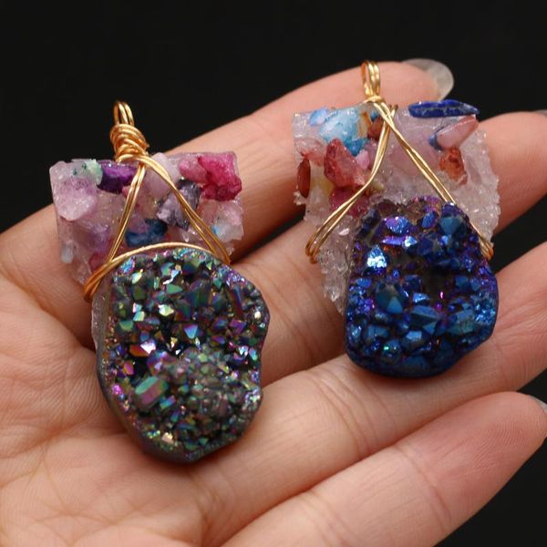 charms natural semi-precious stone pendant gold wire 22x45-25x50mm for jewelry making necklaces accessories gift, Bronze;silver
charms natural semi-precious stone pendant gold wire 22x45-25x50mm for jewelry making necklaces accessories gift, Bronze;silver