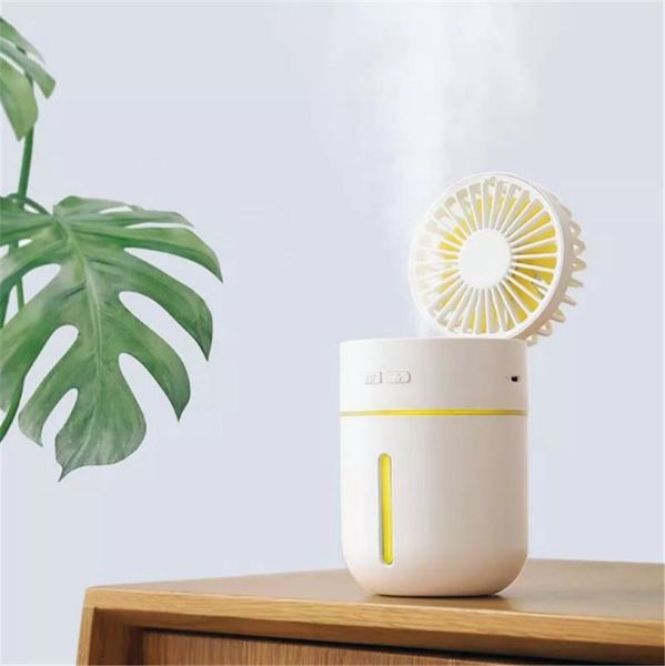 electric fans 3 in 1 portable creative spray humidifier fan led light handheld usb mini summer air conditioning cooler office desk
electric fans 3 in 1 portable creative spray humidifier fan led light handheld usb mini summer air conditioning cooler office desk