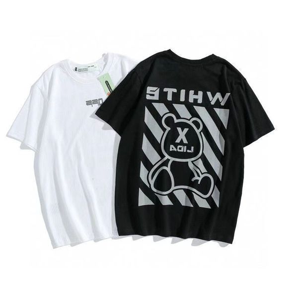 new and summer 2021 spring off cartoon letter bear crew neck pullover short sleeve unisex, White;black
new and summer 2021 spring off cartoon letter bear crew neck pullover short sleeve unisex, White;black