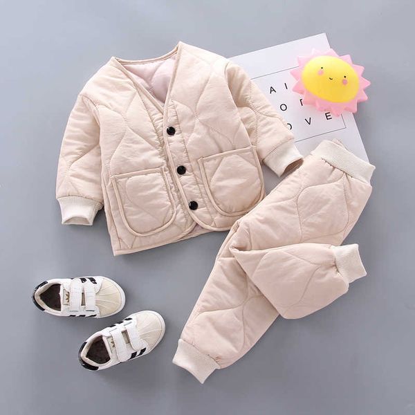 winter autumn baby boys clothes full sleeve parkas pants 2pcs/set cotton suits children clothing sets toddler brand tracksuits x0902, White
winter autumn baby boys clothes full sleeve parkas pants 2pcs/set cotton suits children clothing sets toddler brand tracksuits x0902, White
