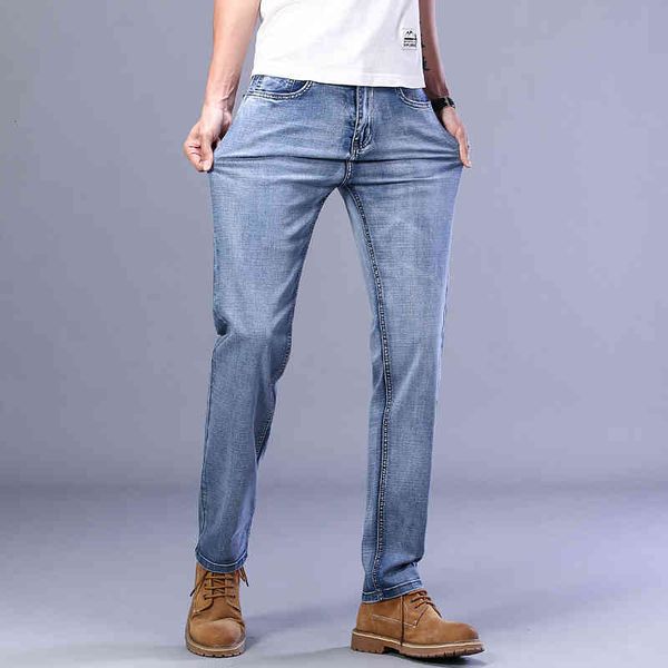 men's jeans summer light blue thin advanced stretch regular fit denim trousers male brand gray pants lb7t
men's jeans summer light blue thin advanced stretch regular fit denim trousers male brand gray pants lb7t