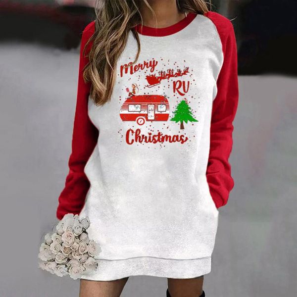 casual dresses christmas letter print sweatshirt dress pocket color block long sleeve harajuku vestidos de mujer woman, Black;gray
casual dresses christmas letter print sweatshirt dress pocket color block long sleeve harajuku vestidos de mujer woman, Black;gray