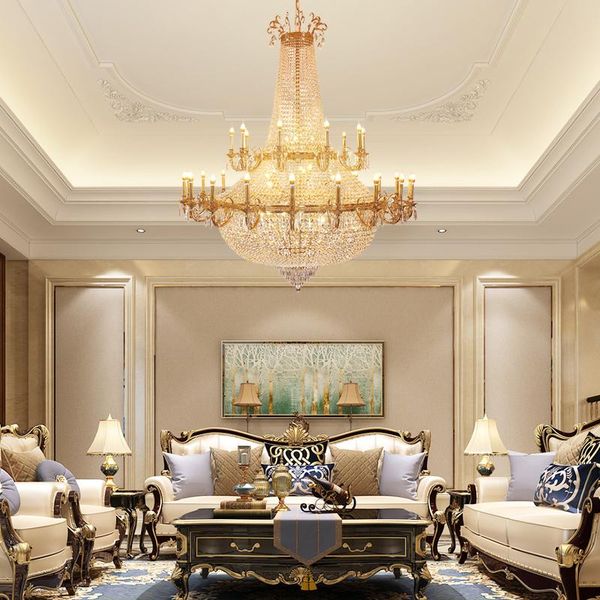 chandeliers hanging big k9 crystal lighting post-modern duplex luxury contemporary decorative
chandeliers hanging big k9 crystal lighting post-modern duplex luxury contemporary decorative