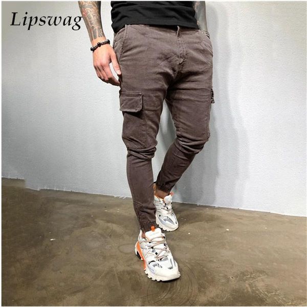men's pants fashion autumn patch pocket design solid cargo for men casual slim jogging trousers 2021 mid waist streetwear, Black
men's pants fashion autumn patch pocket design solid cargo for men casual slim jogging trousers 2021 mid waist streetwear, Black
