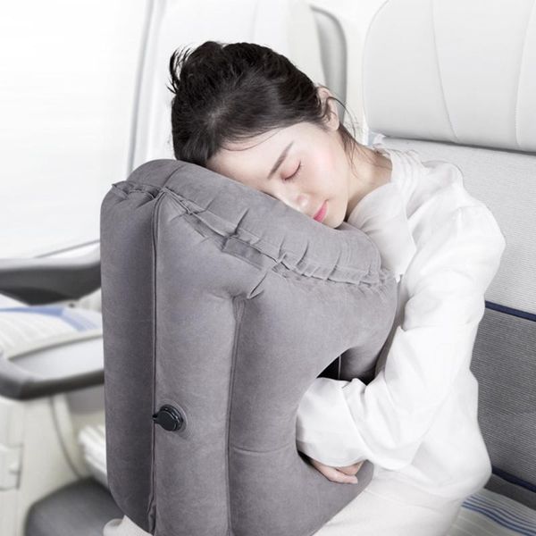 pillow inflatable travel chin support cushion flocking pvc neck pillows head for car airplane train office nap
pillow inflatable travel chin support cushion flocking pvc neck pillows head for car airplane train office nap
