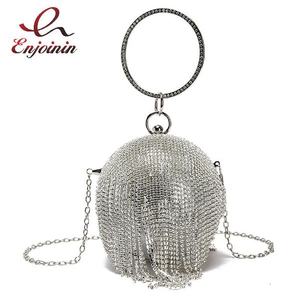 evening bags luxury diamond round party clutch for women fashion tassel designer bag mini chain shoulder female purses handbags wedding
evening bags luxury diamond round party clutch for women fashion tassel designer bag mini chain shoulder female purses handbags wedding