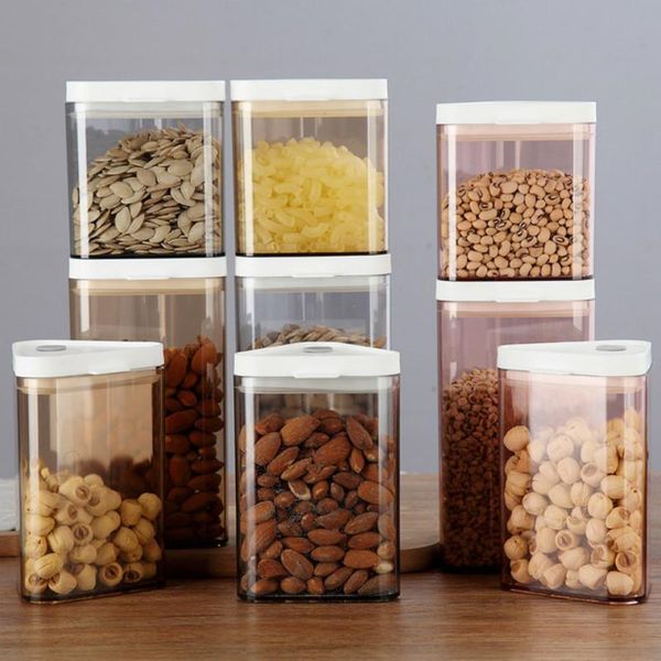 storage bottles & jars nordic plastic triangle sealed transparent food cereals grain boxes seasoning tank container with lid bottle
storage bottles & jars nordic plastic triangle sealed transparent food cereals grain boxes seasoning tank container with lid bottle
