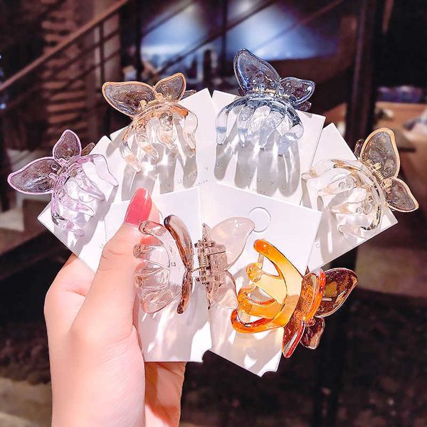 jelly color three-dimensional butterfly clip korean simple small hairpin side clip female hair accessories, Slivery;white
jelly color three-dimensional butterfly clip korean simple small hairpin side clip female hair accessories, Slivery;white