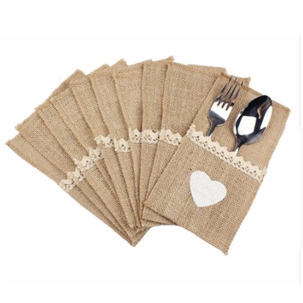 disposable dinnerware party supplies fork knife pocketknife packaging jute burlap lace tableware elegant bag birthday decorations 10pcs/pack
disposable dinnerware party supplies fork knife pocketknife packaging jute burlap lace tableware elegant bag birthday decorations 10pcs/pack