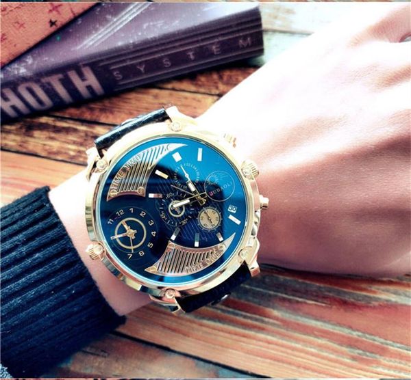 wristwatches brand dual time display business watches for men leather sport quartz waterproof chronograph wristwatch gift relogio masculino, Slivery;brown
wristwatches brand dual time display business watches for men leather sport quartz waterproof chronograph wristwatch gift relogio masculino, Slivery;brown