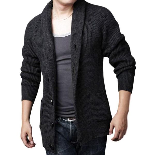 men's sweaters japanese and korean cardigan pocket wool sweater casual slim thick knitted jacket, White;black
men's sweaters japanese and korean cardigan pocket wool sweater casual slim thick knitted jacket, White;black
