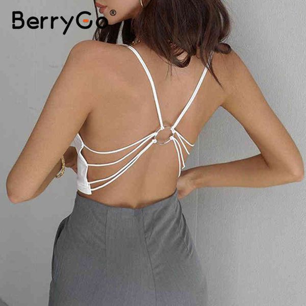 berrygo cross bandage ring backless camisole spaghetti straps swing collar short female fashion summer lady solid cami 210513, White
berrygo cross bandage ring backless camisole spaghetti straps swing collar short female fashion summer lady solid cami 210513, White