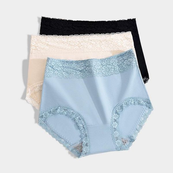 women's panties 6 pcspure cotton briefing underwear briefs lace high-waist pants breathable summer, Black;pink
women's panties 6 pcspure cotton briefing underwear briefs lace high-waist pants breathable summer, Black;pink