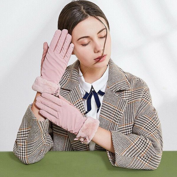 five fingers gloves est women winter warm elegant fleece lined mittens touch screen outdoor gift guantes, Blue;gray
five fingers gloves est women winter warm elegant fleece lined mittens touch screen outdoor gift guantes, Blue;gray