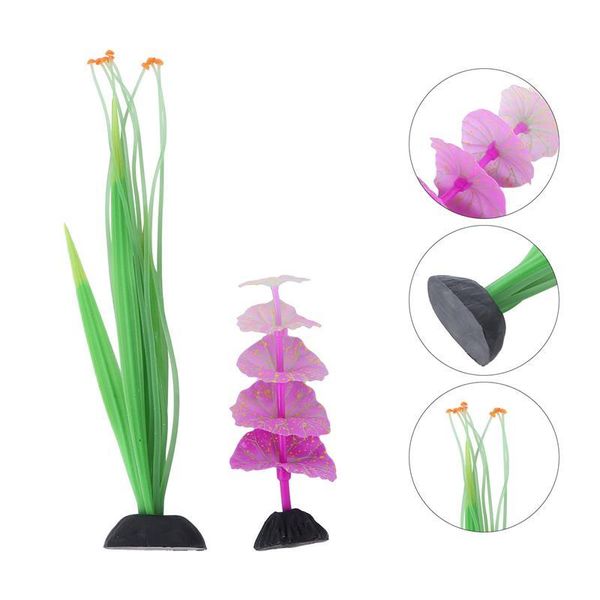2pcs fish tank aquatic plants emulation aquarium ornament craft adornment decorations
2pcs fish tank aquatic plants emulation aquarium ornament craft adornment decorations