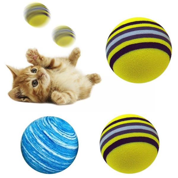 pet supplies 10pcs eva rainbow foam ball throwing funny interactive playing chew toy cat toys
pet supplies 10pcs eva rainbow foam ball throwing funny interactive playing chew toy cat toys