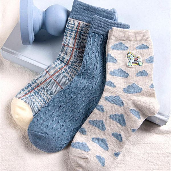 socks & hosiery 2021 caramella 3 pairs/lot women blue series lolita korean fashion ulzza elgant cotton for spring and autumn., Black;white
socks & hosiery 2021 caramella 3 pairs/lot women blue series lolita korean fashion ulzza elgant cotton for spring and autumn., Black;white