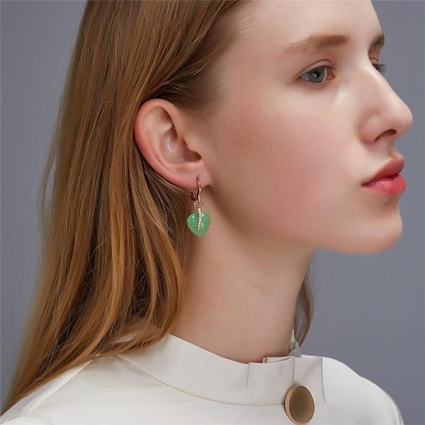 korean women crystal leaf charm earrings green leaves heart shape ear buckle female copper business party dress earring jewelry accessories, Golden
korean women crystal leaf charm earrings green leaves heart shape ear buckle female copper business party dress earring jewelry accessories, Golden