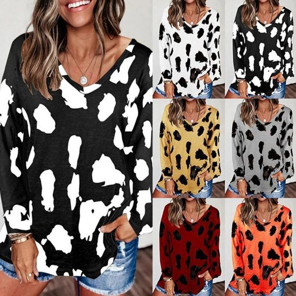 womens european and american fashion t-shirts loose long sleeved printed t-shirts new arrival female tees, White
womens european and american fashion t-shirts loose long sleeved printed t-shirts new arrival female tees, White