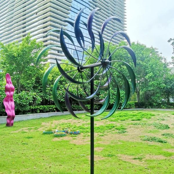 garden decorations rainbow wrought iron windmill colorful willow leaves dual direction wind spinner double-layer rotating decor
garden decorations rainbow wrought iron windmill colorful willow leaves dual direction wind spinner double-layer rotating decor