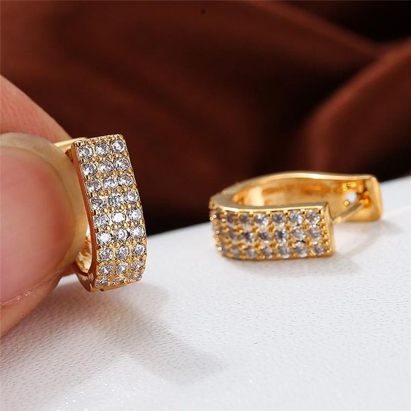 hoop & huggie geometric round small wedding earrings dainty female white zircon stone rose gold silver color for women, Golden;silver
hoop & huggie geometric round small wedding earrings dainty female white zircon stone rose gold silver color for women, Golden;silver