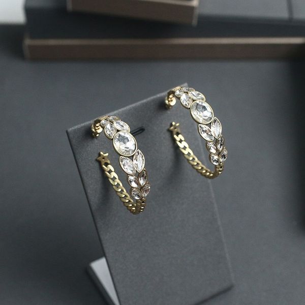 20-year-old wheat ear ring earrings horse eye drill personalized earrings for women, Golden;silver
20-year-old wheat ear ring earrings horse eye drill personalized earrings for women, Golden;silver