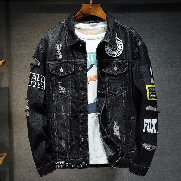 men's jackets ripped for men and motorcycles, hip hop clothes, punk, steampunk, fall ltjr, Black;brown
men's jackets ripped for men and motorcycles, hip hop clothes, punk, steampunk, fall ltjr, Black;brown