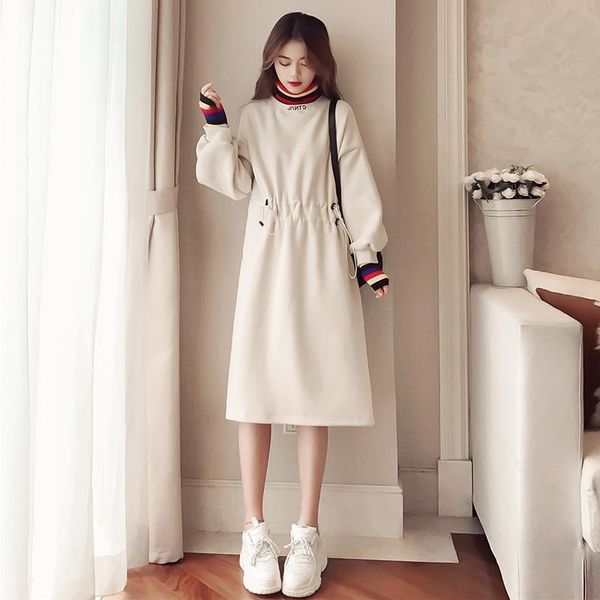 women's hoodies & sweatshirts 2021 autumn and winter loose korean style internet celebrity mid-length thickened fake two-piece sweatshi, Black
women's hoodies & sweatshirts 2021 autumn and winter loose korean style internet celebrity mid-length thickened fake two-piece sweatshi, Black
