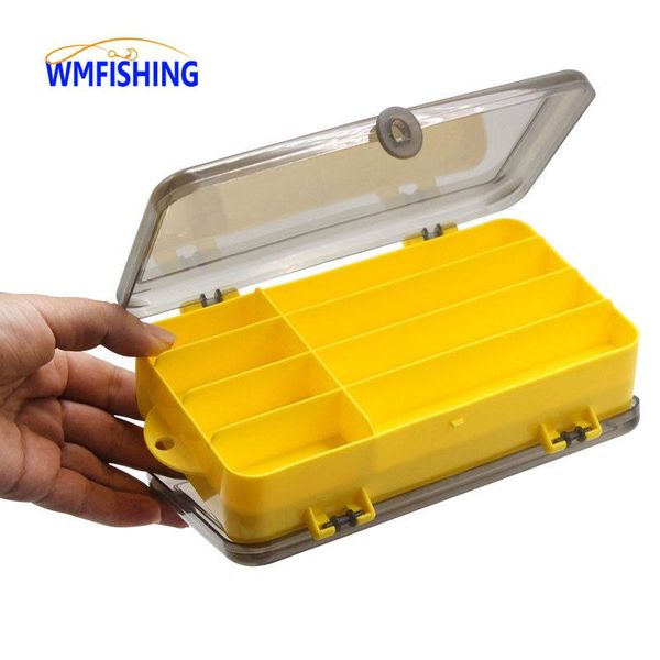 fishing accessories tackle box plastic bait high strength storage hook peche yellow/red/grey
fishing accessories tackle box plastic bait high strength storage hook peche yellow/red/grey