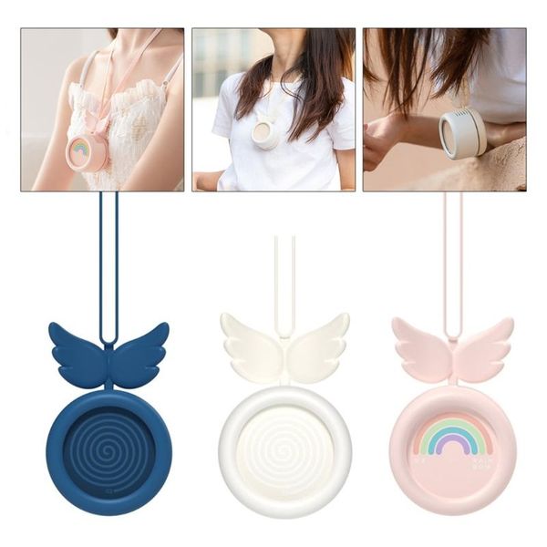 portable cute angel wing neck hanging mini air cooler fan small personal cooling tools for home office outdoor travel dropship electric fans
portable cute angel wing neck hanging mini air cooler fan small personal cooling tools for home office outdoor travel dropship electric fans