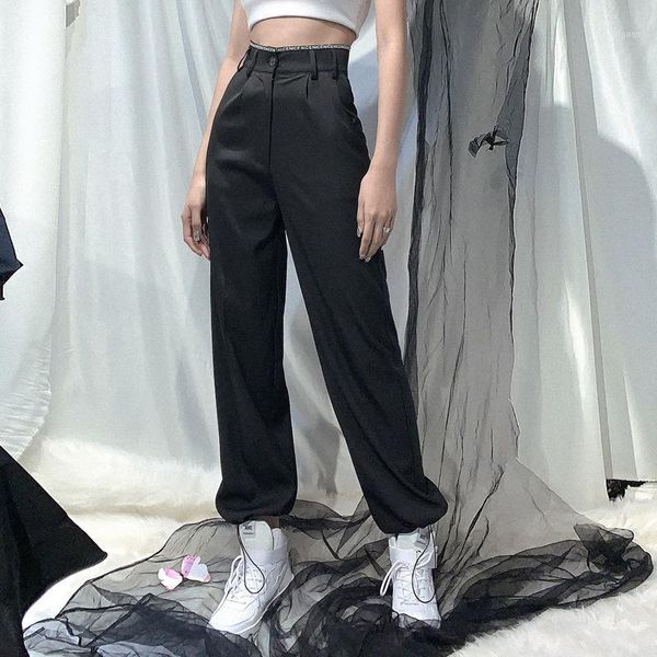 women's pants & capris fashion loose harem women basic slim trousers 2021 spring summer pencil skinny ladies streer casual wear, Black;white
women's pants & capris fashion loose harem women basic slim trousers 2021 spring summer pencil skinny ladies streer casual wear, Black;white