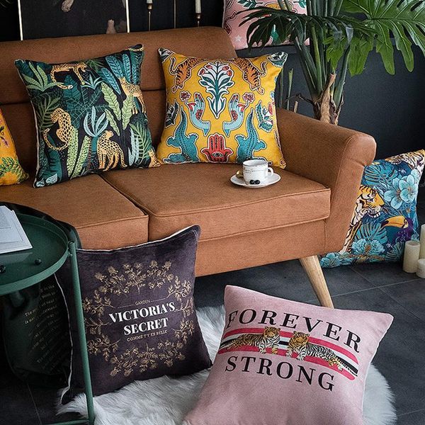 cushion/decorative pillow high-end plush tropical plants case animal flowers cushion cover kussensloop almohada poszewka throw/couch home de
cushion/decorative pillow high-end plush tropical plants case animal flowers cushion cover kussensloop almohada poszewka throw/couch home de
