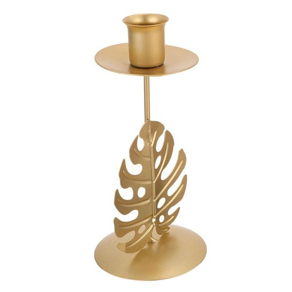 candle holders 1pc delicate candleholder leaf shape candlestick romantic cup (golden)
candle holders 1pc delicate candleholder leaf shape candlestick romantic cup (golden)