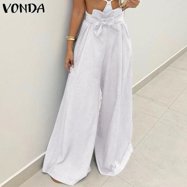 women's pants & capris office ladies wide leg women trousers casual high waist 2021 vonda belted sweatpants pantalon femme plus size, Black;white
women's pants & capris office ladies wide leg women trousers casual high waist 2021 vonda belted sweatpants pantalon femme plus size, Black;white
