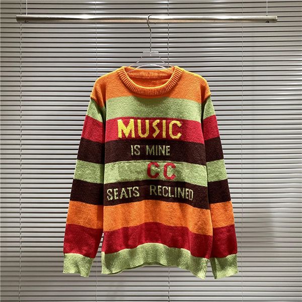 men fashion sweater women 2021 classic horse print pullover multi-color stripeprint casual sweaterwinter letter size s - xxl, White;black
men fashion sweater women 2021 classic horse print pullover multi-color stripeprint casual sweaterwinter letter size s - xxl, White;black