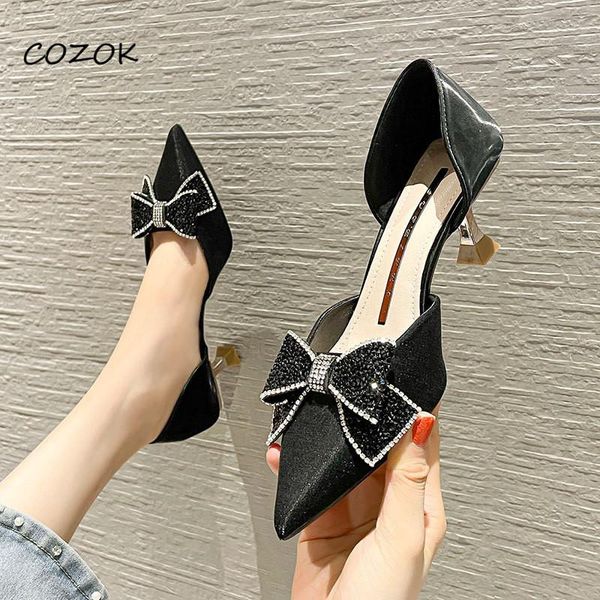 dress shoes crystal fashion ol high heels women party night 2021 womens pumps elegant, Black
dress shoes crystal fashion ol high heels women party night 2021 womens pumps elegant, Black