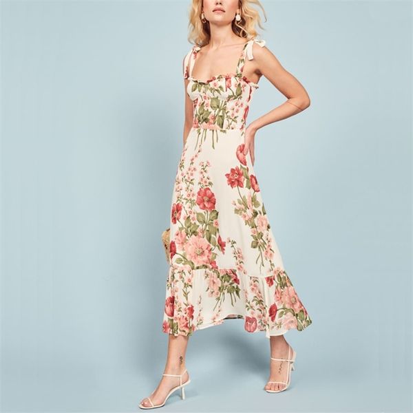 women casual summer dress flower print bow decoration harness slim vestidos 210430, Black;gray
women casual summer dress flower print bow decoration harness slim vestidos 210430, Black;gray