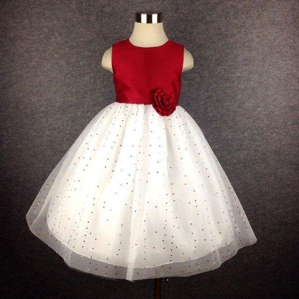 girl's dresses red girl party dress rose bow keen-length kids christmas wedding tutu shiny dot girls 3 to 9 month, Red;yellow
girl's dresses red girl party dress rose bow keen-length kids christmas wedding tutu shiny dot girls 3 to 9 month, Red;yellow