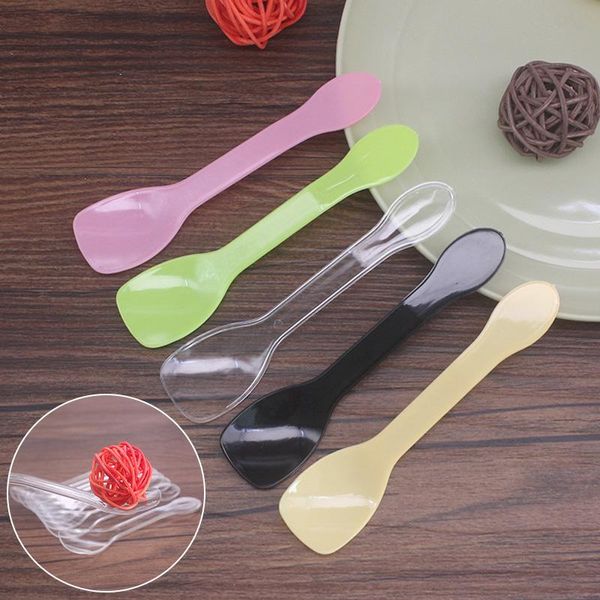 disposable flatware 100pcs spoons mini transparent plastic spoon for jelly ice cream dessert appetizer kitchen accessorie
disposable flatware 100pcs spoons mini transparent plastic spoon for jelly ice cream dessert appetizer kitchen accessorie
