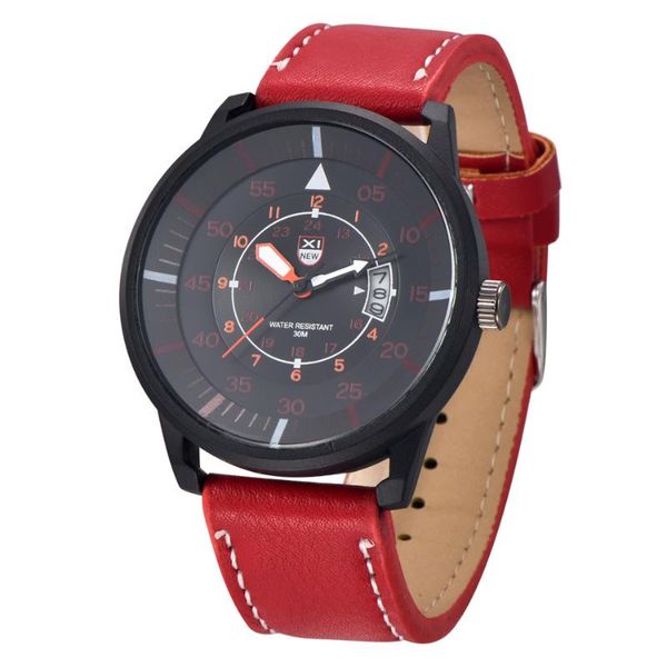 wristwatches watches mens leather date quzatz wrist watch men big business gifts vintage montres de marque luxe, Slivery;brown
wristwatches watches mens leather date quzatz wrist watch men big business gifts vintage montres de marque luxe, Slivery;brown