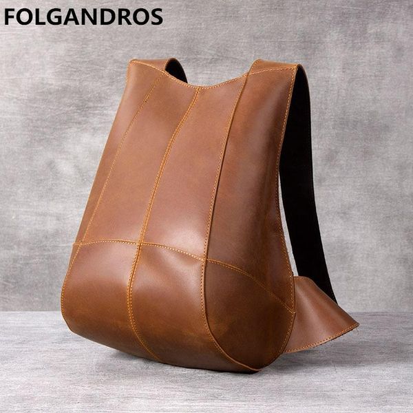 backpack 2021 simple genuine leather vintage men women crazy horse casual designer small daypack
backpack 2021 simple genuine leather vintage men women crazy horse casual designer small daypack