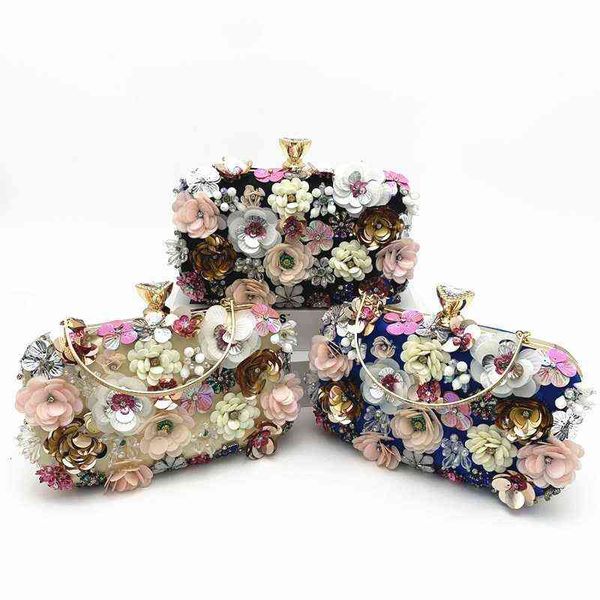 canli fashion dinner bag women's colorful flower beaded bag banquet wedding party
canli fashion dinner bag women's colorful flower beaded bag banquet wedding party