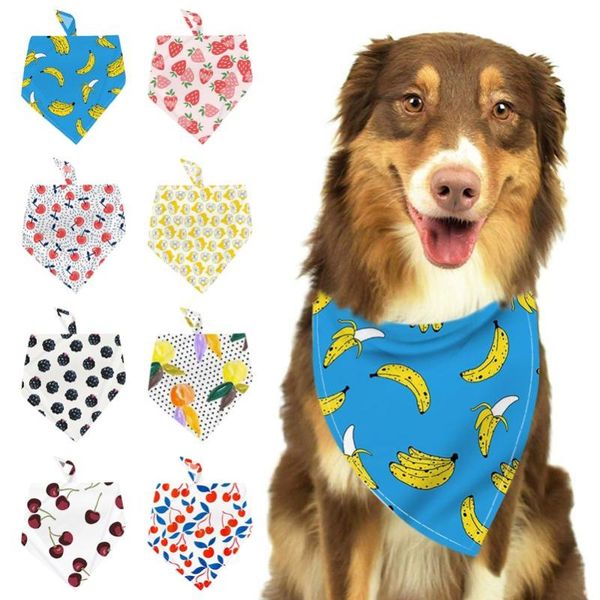 dog apparel fruit print pet grooming bandanas washable scarf bowties collar triangular bib for puppies kittens
dog apparel fruit print pet grooming bandanas washable scarf bowties collar triangular bib for puppies kittens