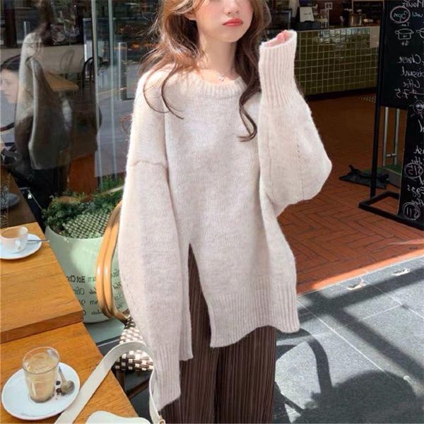 women's sweaters 2021 fall fashion stylish date casual warm home long sleeve o-neck autumn winter women knitted sweater street pullover, White;black
women's sweaters 2021 fall fashion stylish date casual warm home long sleeve o-neck autumn winter women knitted sweater street pullover, White;black