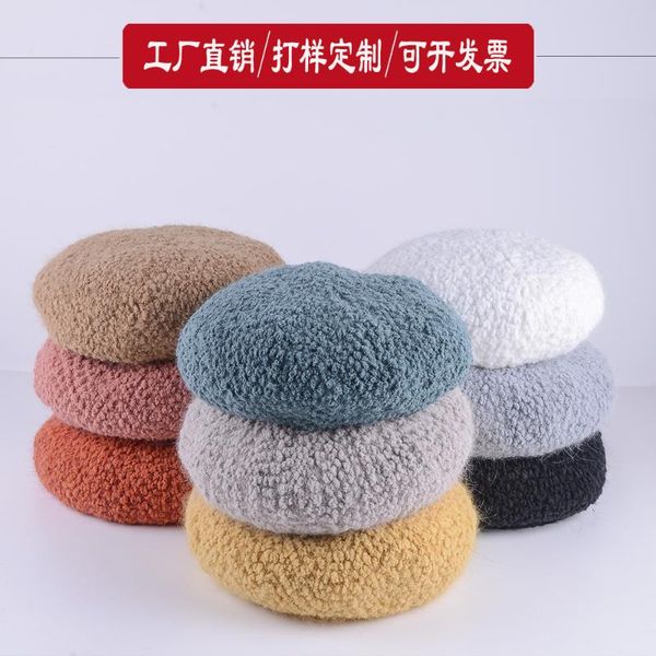 Peas Beret Women's Autumn & Winter England Retro Versatile Fur Bei Lei Mao Japanese-style Korean Printmaker Hat Wide Brim Hats, Blue;gray
Peas Beret Women's Autumn & Winter England Retro Versatile Fur Bei Lei Mao Japanese-style Korean Printmaker Hat Wide Brim Hats, Blue;gray